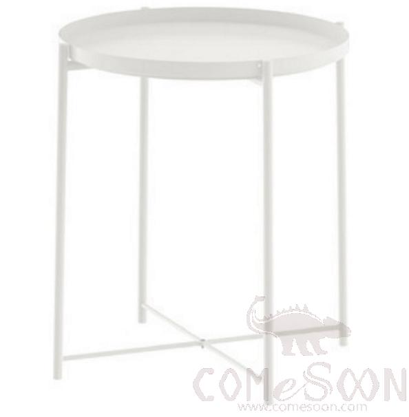 Iron Tea Table-Φ42*52cm