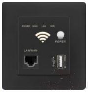 Computer+ Wireless Router+ Usb Socket