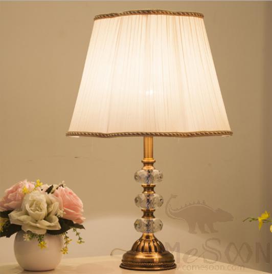 Table Lamp-D30*H48cm-Button Switch
