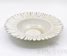 Orion Series 24cm Straw Hat Chrysanthemum Soup Plate
