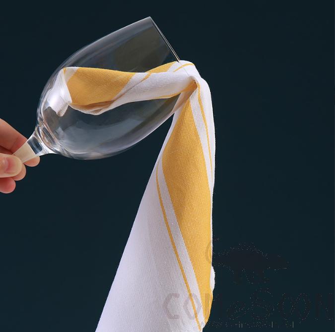 Pure Cotton Cup Cloth, 50*70cm, Yellow
