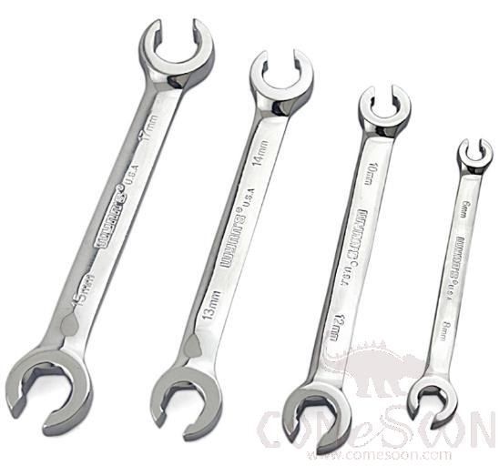 Open End Wrench for Oil Pipe Tubing Spanner8*10mm, Cr-v Chrome Vanadium Steel