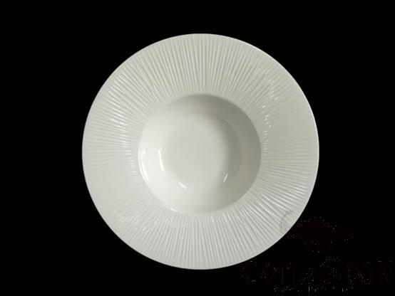 Ray Series 9" Wide Edge Plate, Ø23.1*H4.4 cm