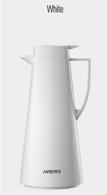 Vacuum Coffee Pot, White, 1500ML