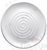 14″ Threaded Plate, White, Mf, 355.6*354.7*33.7mm