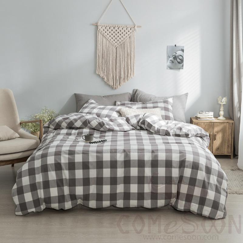 Bed Linens, Cotton, 4 Piece Set(for W200 cm Bed)