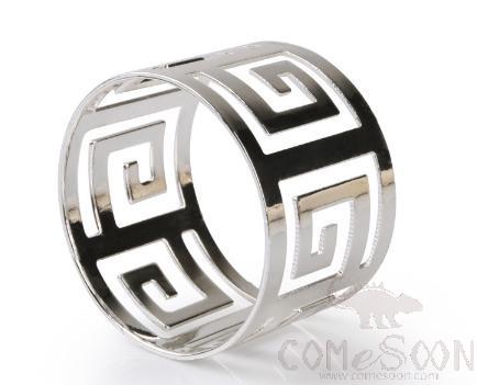 Napkin Ring Silver, Φ4.5*W4.5*H3cm