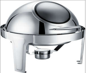 721 Series-Round Chafng Dish W/ Glass Lid product image