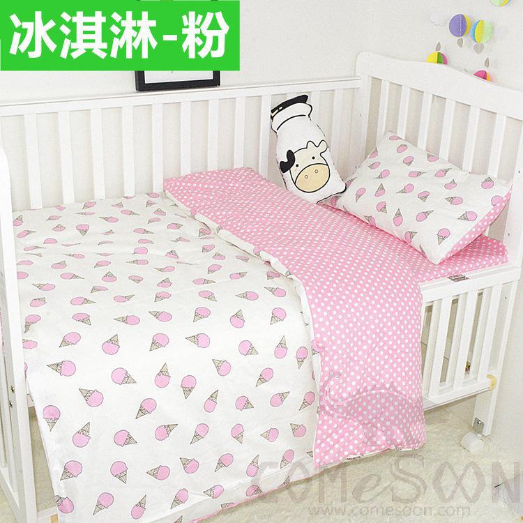 Baby Cot Linens, Cotton, 3 Pieces Set