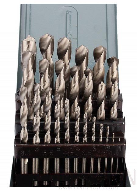 25 PC Set Hss Pro Drill Bit 1.0-13.0mm