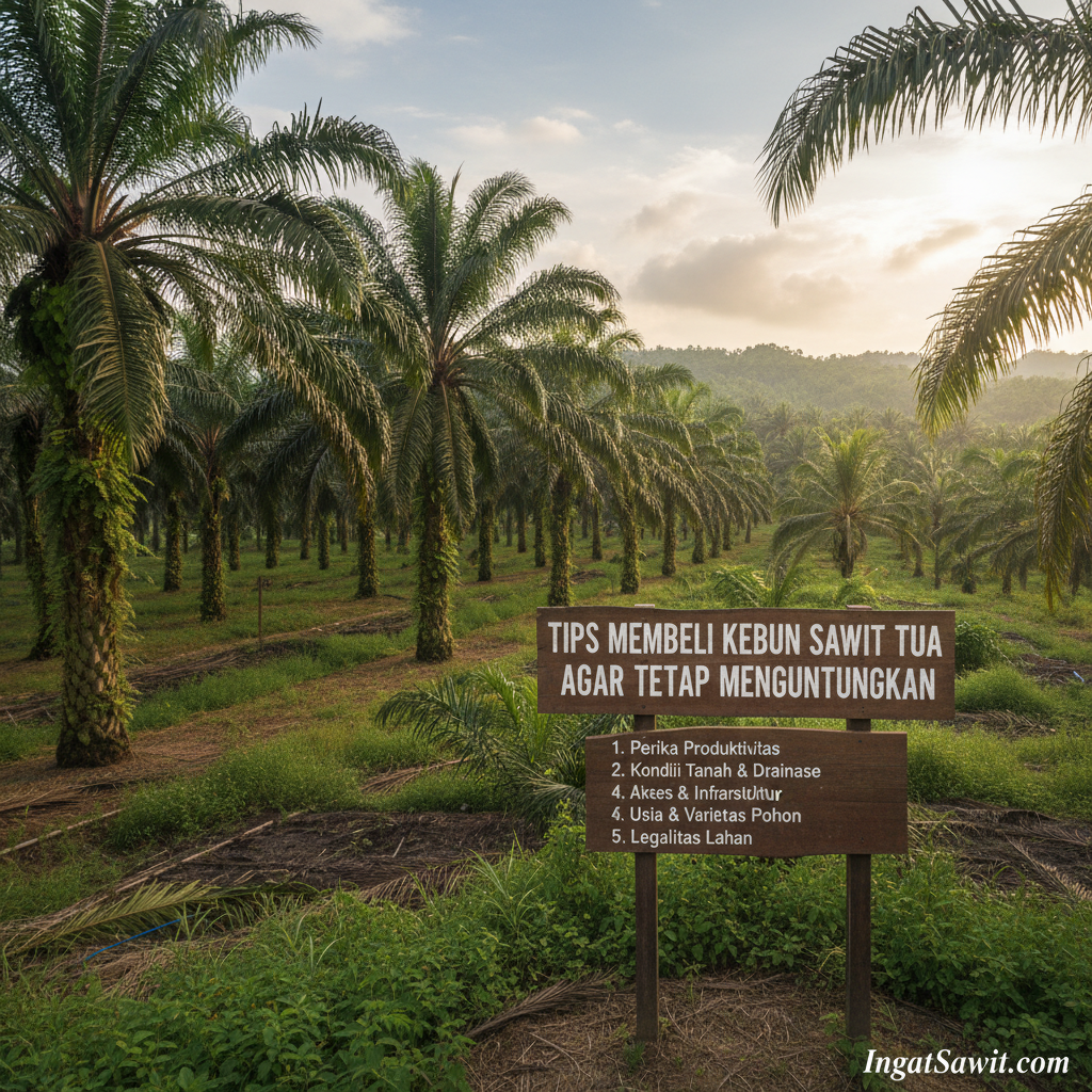 Tips Membeli Kebun Sawit Tua agar Tetap Menguntungkan