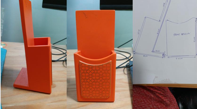 Remote Control Holder, Resin, 80*60*100+ 80mm