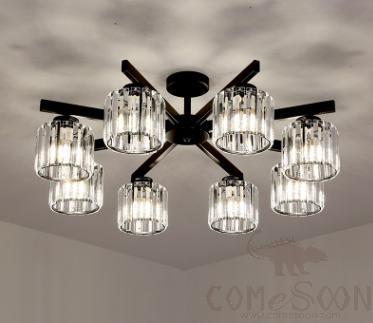 Chandelier-8 Lights, D83*H34cm