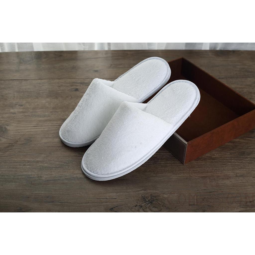 Slippers Coral Fleece, Sheraton Embroidery, L290*110mm