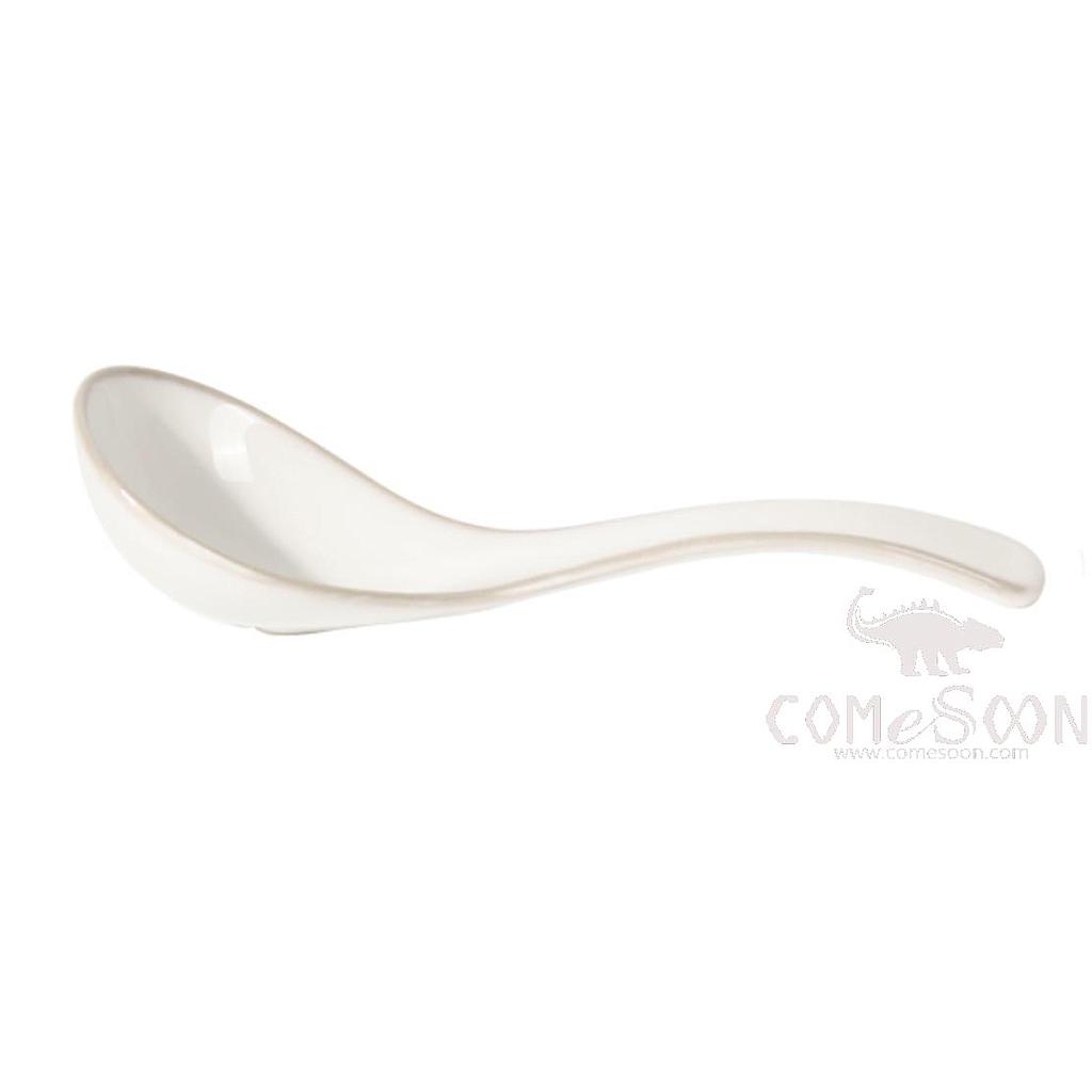 Large Soup Spoon, White, 21.5cm