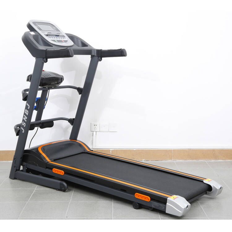 Motorized Treadmill, L1665*W750*H1360mm, Multifunctional W/ Massage Thin Waist