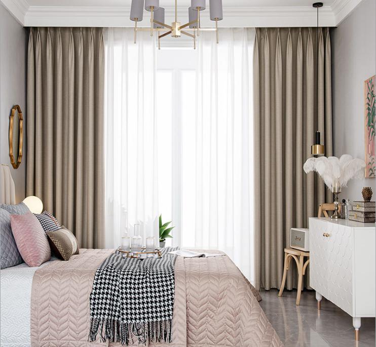Rebeni Diamond Plaid Curtain Fabric