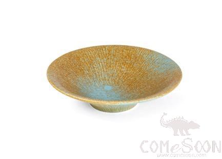 Wheat Field 10" Embossed Flower Deep Plate