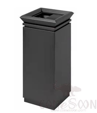 Square Trash Can, Stainless Steel, 335*335*750mm, Dustbins