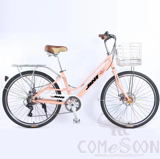 Bicycle, Pink, Aluminum Alloy, 26"