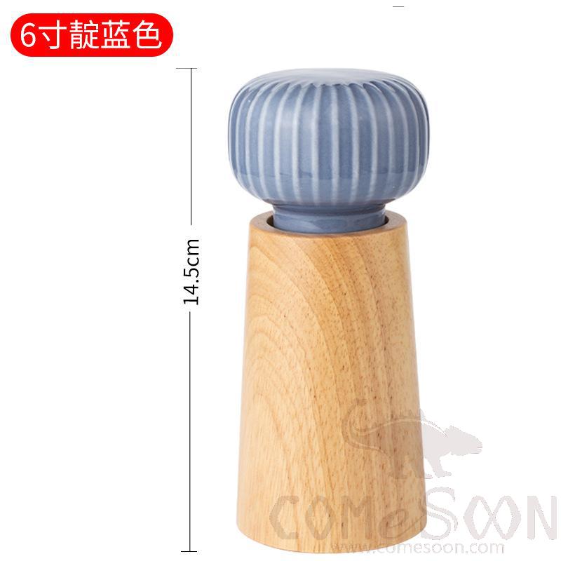 6" Pepper Grinder, Blue