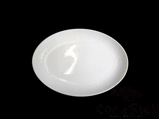 Alice Series 10" Oval Deep Plate, L25.6*W17.9*H3.2 cm