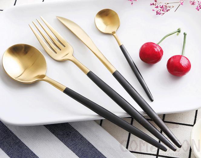 B772 Matte Series Dessert Spoon, SUS 304, 173mm