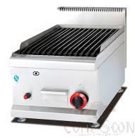 Ag400-Series Counter Top Gas Lava Rock Grill
