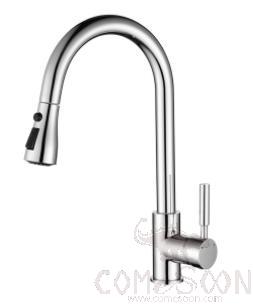 Sarah style hot and cold room faucet-brass