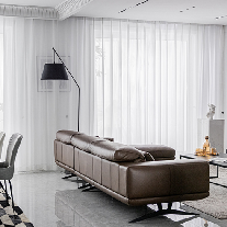 Split Two Window Screens for Window Size H230*W400cm