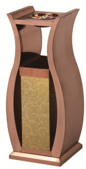 Ash Bucket, Rose Gold, L300 * W300 * H700mm