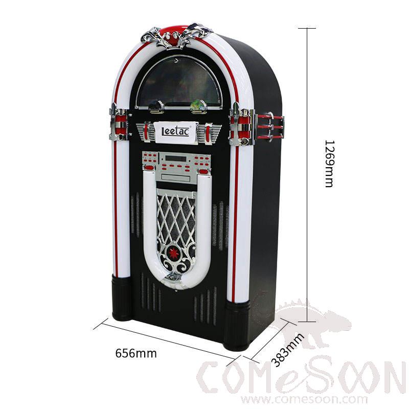 Retro Jukebox Machine, L656*W383*H1269mm