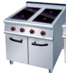 4-Burner Induction Cooker 700×700×(850+ 70)mm product image