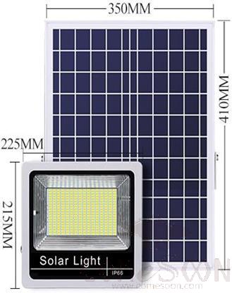 Solar Floor Light, L45*W12*H39 cm