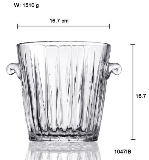 Glass Ice Bucket 1.5L product image
