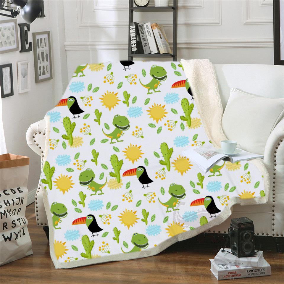 Cartoon Blanket, Crystal Velvet, 150*130cm