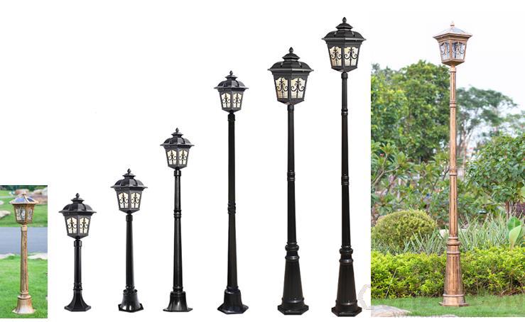 Pillar Lights, H270 cm