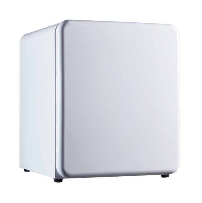 Compressor Retro Small Refrigerator, 46L, W430*D470*H512mm, 55w, White