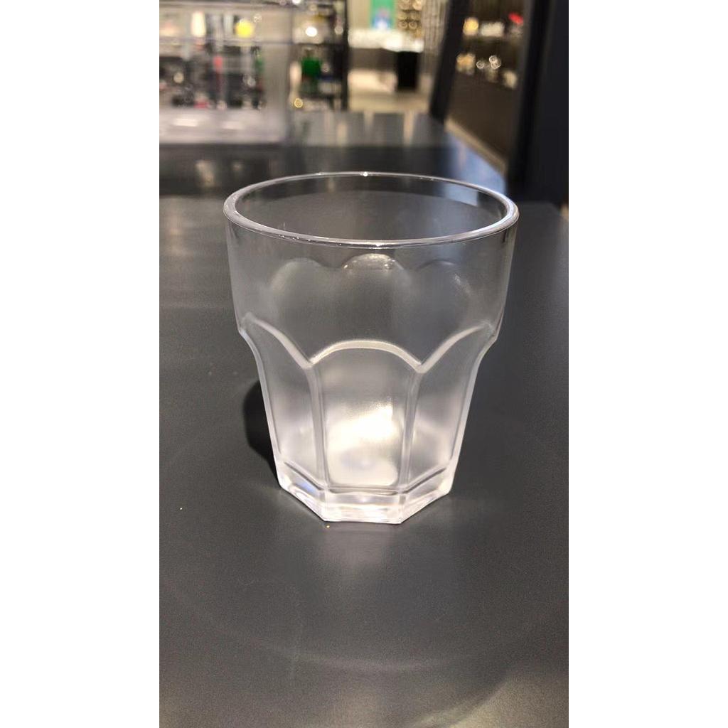 PC Octagonal Frosted Cup 315ML