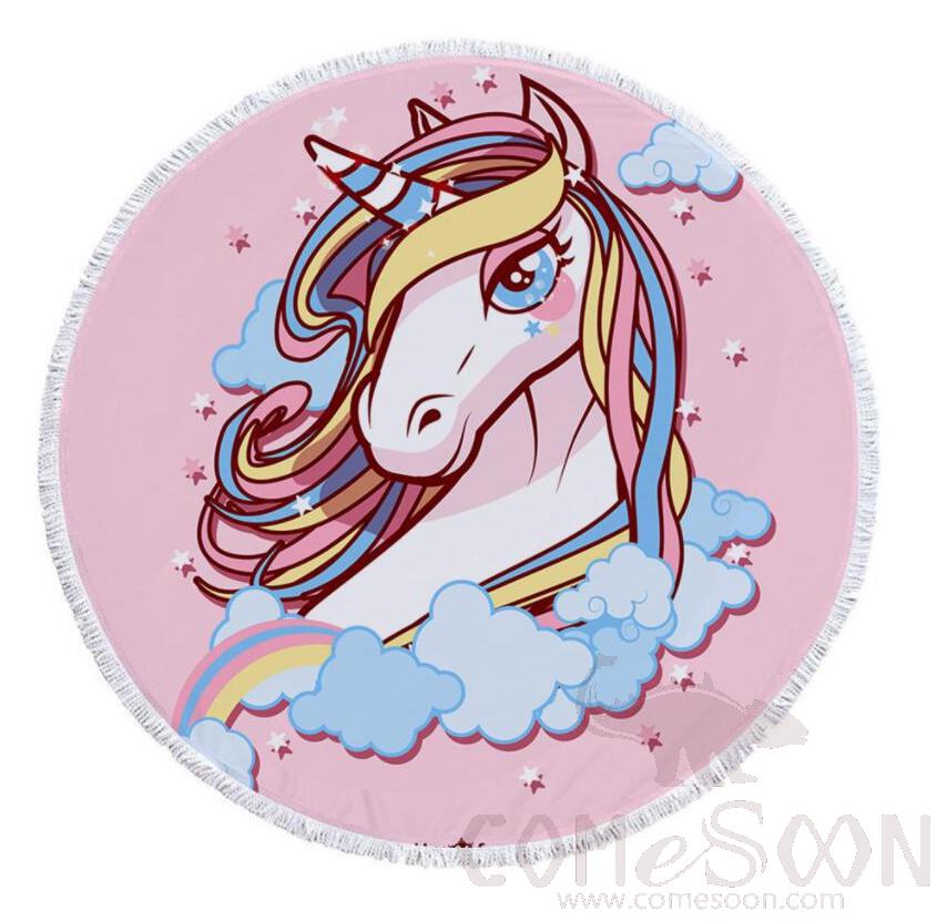 Cartoon Microfiber Beach Towel, Microfiber, 150*150cm