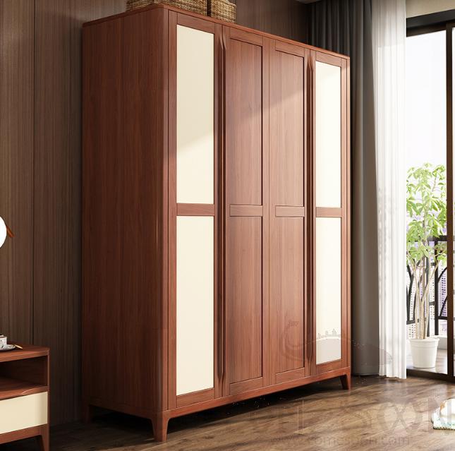 Solid Wood Wardrobe-170*61*210cm