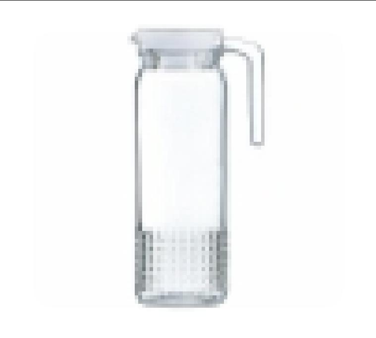 Arc Series Duckbill Glass Pot 1L