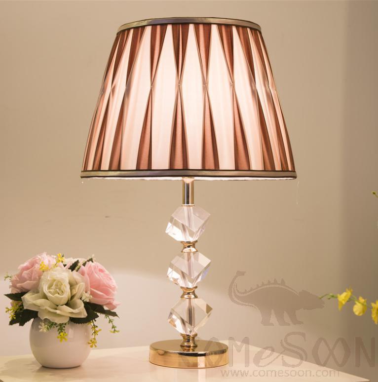 Table Lamp-D30*H48cm-Button Switch