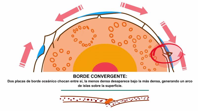 Borde Convergente Oceánico
