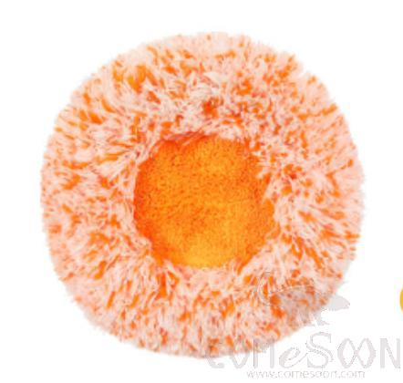 Mop Head - Coral Velvet - Orange - for Ceiling Mop