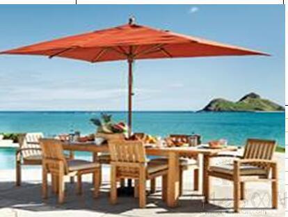 Six Outdoor Tables, South America Teak, 160*90*75cm