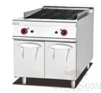 Ag900-Series  Combination Furnace Vertical Gas Lava Rock Grill with Cabinet