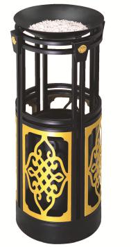 Ash Bucket, Iron Baking Paint, Φ350 * H810mm