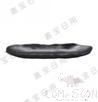 10.2" Long Plate (Frosted), Matte Black, Mf, 260*80*20mm product image