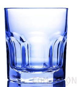 Bm Series 180ML Blue Hexagonal Mug